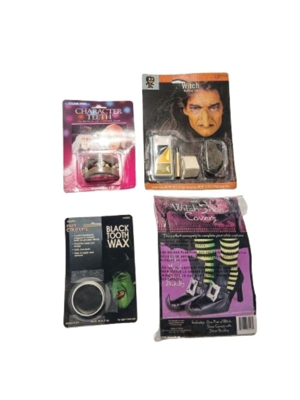 Witch Shoe Covers Makeup Costume Adult